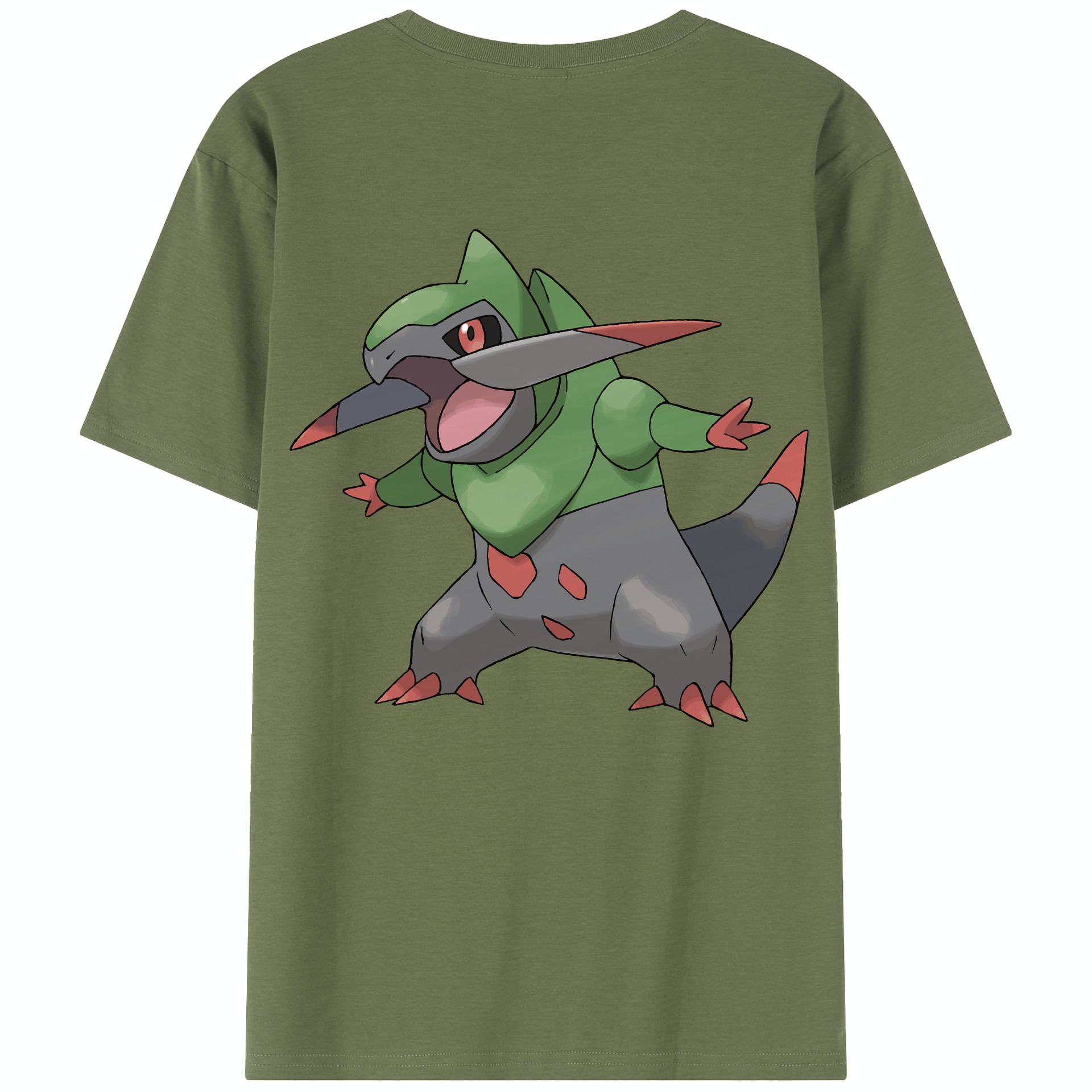 （画像用） ポケットモンスター Pokémon 綿100％半袖Tシャツ（背面プリント）